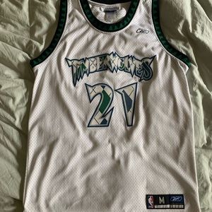Retro Kevin Garnett argyle Timberwolves jersey